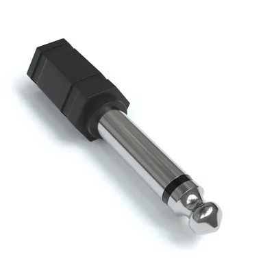 Produktbild von Klinke Adapter Mono 3.5mm auf 6.35mm TS Stecker Aux Stereo Audio