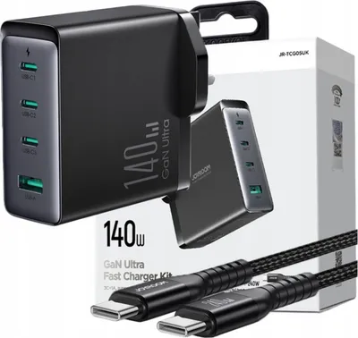 Obrázek produktu pro Joyroom kabel pro USB-C 140W 3X Usb-A+kabel Usb-C / Usb-C 240W 1.2M