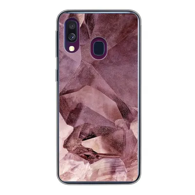 Produktbild von MuchoWow® Handyhülle Schutzhülle Hülle für Samsung Galaxy A40 Kristalle - Natursteine - Edelsteine und Mineralien Silikon Softcase Handy Hülle - Handy-Tasche