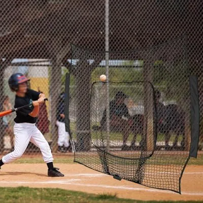 Produktbild von Baseballnetz, 210 x 210 cm, für Schlag- und Wurfübungen im Freien
