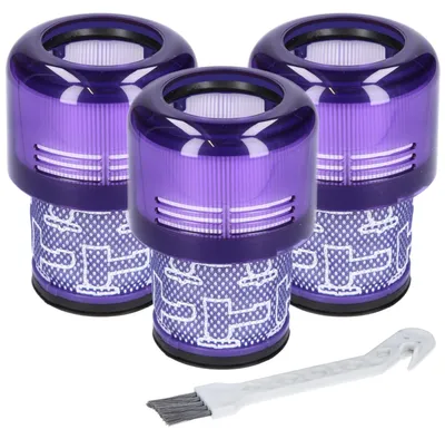 Produktbild von McFilter I 3x Filter geeignet für Dyson V11 V15 SV14 SV22 Absolute Animal Extra Pro Detect Torque Drive Akku Staubsauger, Ersatz Vakuumfilter als Alternative für 970013-02, 97001302
