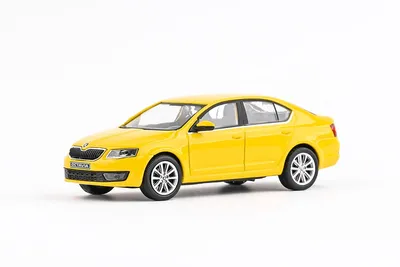 Obrázok produktu pre Škoda Octavia III (2012) Yellow Taxi ABREX 1:43