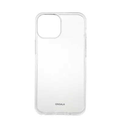 Produktbild von ONSALA recycelte transparente Hülle für iPhone 13 Mini