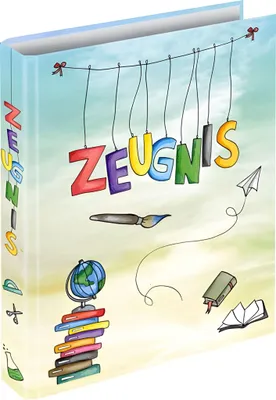 Produktbild von RNK Verlag Zeugnisringbuch "Schooldoodle" DIN A4