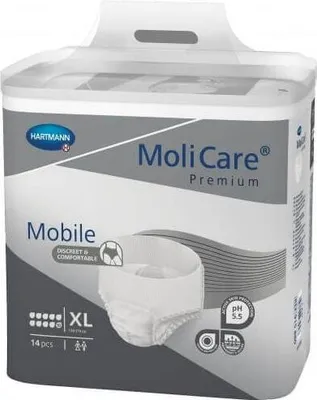 Image de Hartmann MoliCare Mobile 10 gouttes XL - 10 paquets de 14 protections