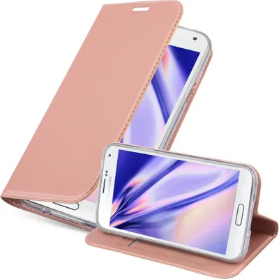 Obrázek produktu pro Pouzdro na mobilní telefon Cadorabo pro Samsung Galaxy S5 / S5 NEO Protective Case in Pink Cover Case Booklet
