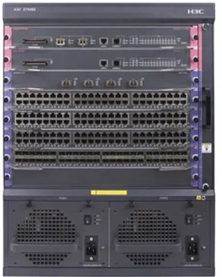 Produktbild von Hewlett Packard Enterprise A A7506 Switch Chassis , gemanaged, 10/100/1000 Mbps, 488M, UL 60950-1; IEC 60950-1; CAN/CSA-C22.2 No. 60950-1; EN 60950-1/A11, VCCI Class A; EN 55022 Class A; ICES-003 Class A; ANSI C63.4 2003; AS/NZS CISPR22 Class A; EN 61000-, 100-120 / 200-240