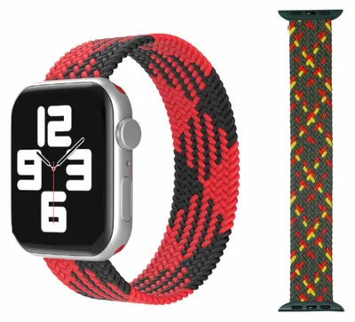 Obrázok produktu pre Pre Apple Watch Series 1 + 2 Ultra 49mm 9 / 8 / 7 45 / 6 SE 5 4 44 / 3 2 1 42mm hodinky Nylonový remienok Náhrada