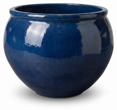 Obrázek produktu pro Květináč keramický Provencelia LUTECE Karibská Modrá, Ø53 cm x H43 cm, mrazuvzdorný