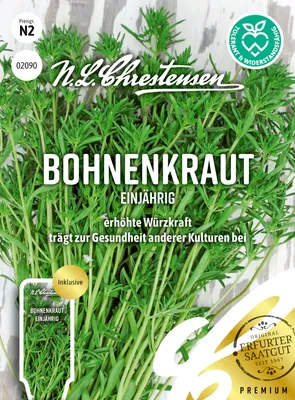 Produktbild von Bohnenkraut Einjährig | Bohnenkrautsamen von N.L. Chrestensen [MHD 01/2026]