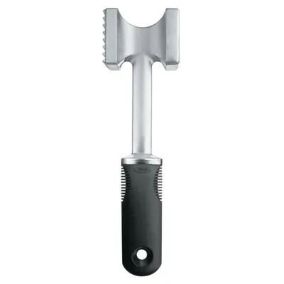 Produktbild von OXO Good Grips Fleischklopfer – 2-in-1 Fleischhammer und Schnitzelklopfer aus Aluminium für Schnitzel, Steaks und mehr