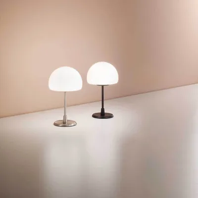 Produktbild von Fabas Luce Tischleuchte Gaia G9 Ø150mm Warmweiß Schwarz dimmbar