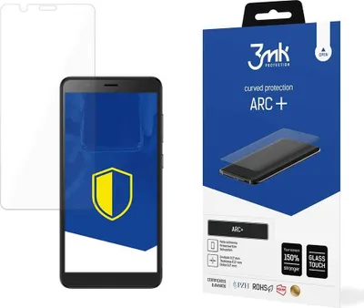 Produktbild von 3mk Display Schutzfolie ARC+ für ZTE Blade A32 0,17mm Self-Heal (2 Stück)