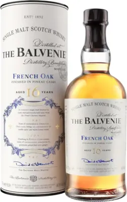 Produktbild von Balvenie 16 Years French Oak + Box 700ml 47,6% Vol.
