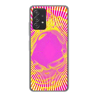 Produktbild von MuchoWow® Handyhülle Schutzhülle Hülle für Samsung Galaxy A33 5G Kunst - Jet - Psychedelisch Silikon Softcase Handy Hülle - Kartenhalter