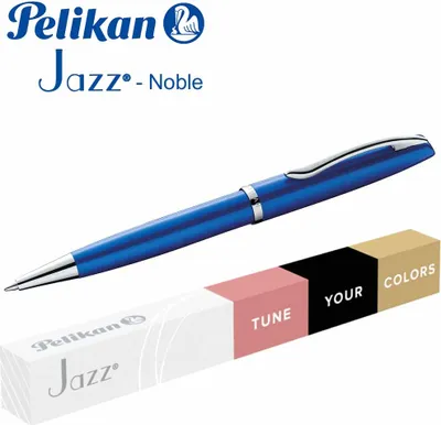 Produktbild von Pelikan Kugelschreiber Jazz Noble Elegance K36 Saphire Blau Faltschachtel