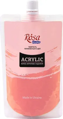 Obrázok produktu pre Rosa Studio Akrylová farba Peach (435) 200 ml 1 ks
