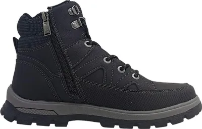 Productafbeelding van Romika Herrenschuhe Stiefel Warmfutter Schnürer + Reißverschluß Schwarz Freizeit