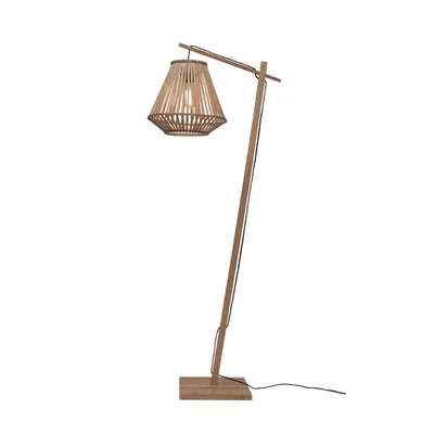 Produktbild von GOOD&MOJO - Stehleuchte Merapi - Bambus - 57x30x150cm für Wohnzimmer, Schlafzimmer