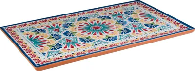 Obrázok produktu pre APS-Germany ARABESQUE, Klasický servírovací podnos, Obdĺžnik, Melamín, Viacfarebný, 530 mm, 325 mm