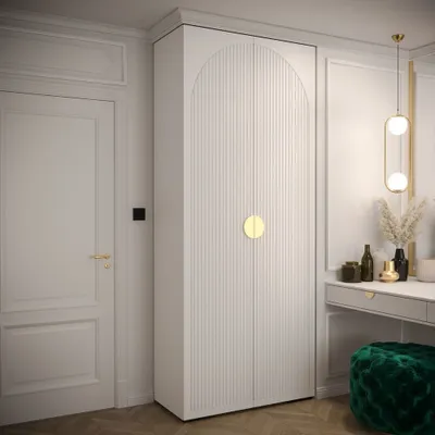 Produktbild von Kleiderschrank MARIYA 1 – 100 cm, weiß