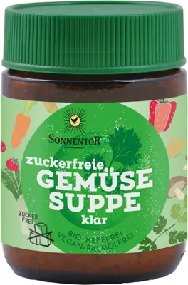 Produktbild von Sonnentor - Zuckerfreie -Gemüsesuppe - 120g