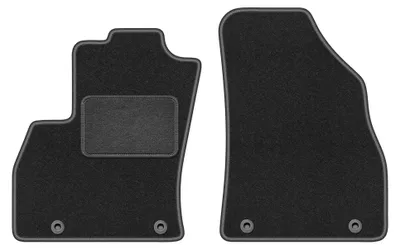 Immagine prodotto di Tappetini anteriori in moquette per Citroen Nemo 2007-2017 (multispazio) – 2 pezzi, grigio grafite, su misura – Wielganizator LUX