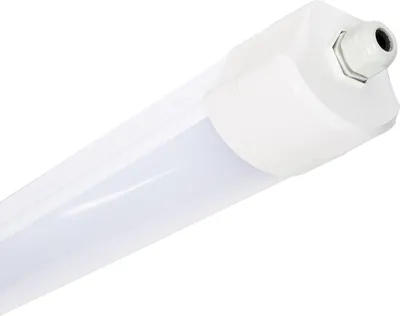 Produktbild von LED Feuchtraumleuchte 60cm 18W High Lumen 140 lm/W IP66 Verbindbar FLEXILITE No Flicker 4000K Neutralweiß