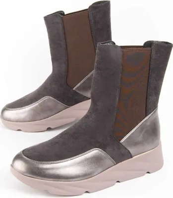 Zdjęcie produktu dla Buty na koturnie Montevita Calig2 szary
