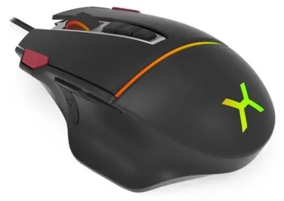 Zdjęcie produktu dla KRUX Fuze Pro, Po prawej stronie, Optyczny, USB Typu-A, 12000 DPI, Czarny