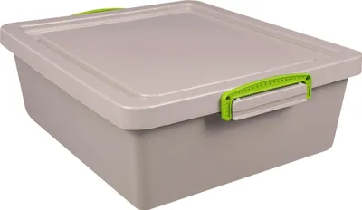 Image de Really Useful Box Boîte de rangement 10.5-NST-RDG 105l emboîtable grise