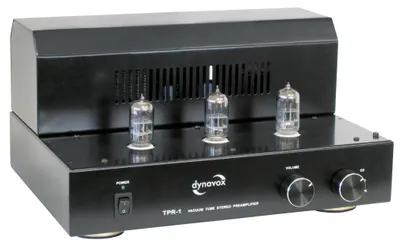 Immagine prodotto di Preamplificatore valvolare DYNAVOX TPR-1, nero
