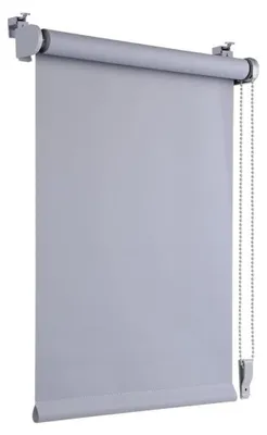 Zdjęcie produktu dla Roleta zaciemniająca, roleta termoizolacyjna, montaż bez wiercenia, kolor: szary, wymiary: 55x160 cm