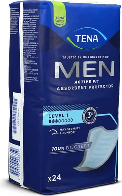 Immagine prodotto di Tena Men Active Fit Livello 1 assorbenti per incontinenza 24 pz