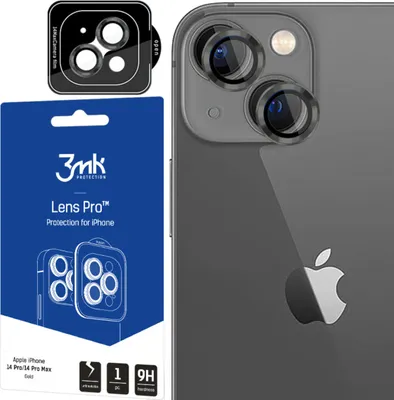 Image de 3mk Verre hybride Lens Protection Pro pour Apple iPhone 14 Plus Lentille de l'appareil photo 0,04mm 9H
