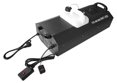 Immagine prodotto di Macchina del fumo - Generatore di fumo per DJ - 3000 W - Senza controllo DMX - Telecomando wireless - Spina europea - 90–240 V