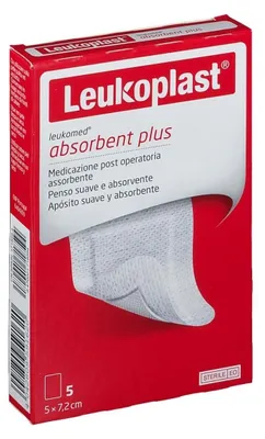 Productafbeelding van LEUKOMED wondverband voor postoperatieve verzorging, niet-geweven materiaal, 7,2 x 5 cm