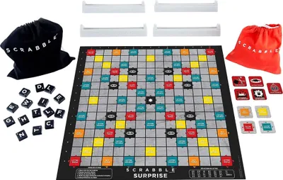 Obrázok produktu pre Games Scrabble Surprise, Stolová hra, Vzdelávací, 10 rok / roky, 20 min, Rodinná hra