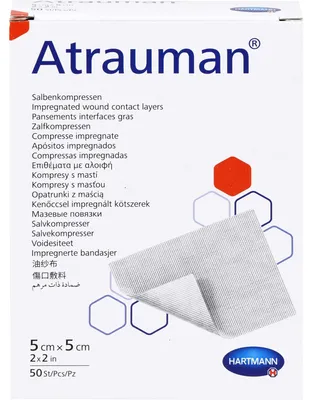 Obrázek produktu pro Atrauman 5x5 cm sterilní obklady 50 ks