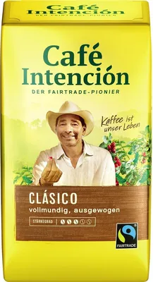 Produktbild von Café Intención CLÁSICO Kaffee, 500g gemahlen