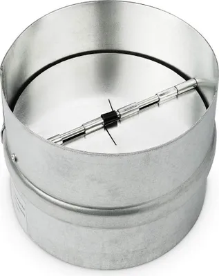 Produktbild von Rückstauklappe 150 mm Selbsttätige Rückstauklappe Zum Rohreinbau Rohrverbinder Verzinkter Stahl mit Dichtgummi Alu Klappen