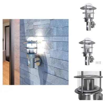 Image de Applique murale de terrasse en acier inoxydable - Éclairage extérieur