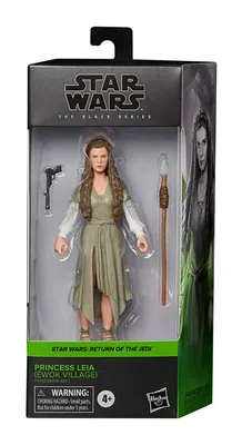 Produktbild von Star Wars Episode VI Black Series Actionfigur 2022 Princess Leia (Ewok Village) 15 cm