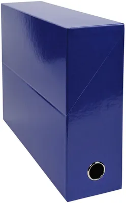 Immagine prodotto di EXACOMPTA 89922E Scatola d'archivio EXACOMPTA Iderama, cartone, 90 mm, blu scuro