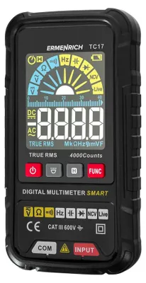 Immagine prodotto di Ermenrich - 82983 - Multimetro digitale Zing TC17