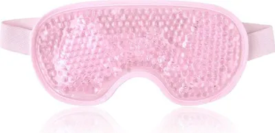 Produktbild von Wiederverwendbare Kühlaugenmaske mit Gelperle für dunkle Augenringe und müde Augen