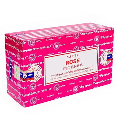 Immagine prodotto di Bastoncini d'incenso Satya Rose -- 15 g