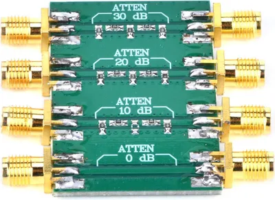 Image de DC-4.0GHz Fixed Attenuator SMA Double Female Head Radio Frequency Attenuator 50��