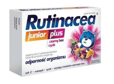 Image de Rutinacea Junior Plus, 20 pastilles - Longlife !