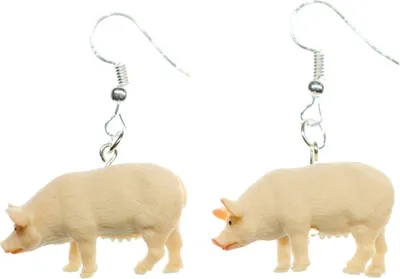 Produktbild von Schwein Ohrringe Ohrhänger Miniblings Glücksschwein Glück Glücksbringer Schweine